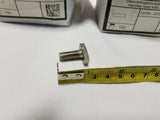 LOT OF 200 - (1") Hammer Head Stainless Steel Bolts Type 28/15, SKBAWA-b511