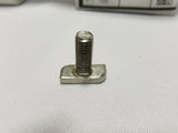 LOT OF 200 - (1") Hammer Head Stainless Steel Bolts Type 28/15, SKBAWA-b511