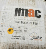 Imac 9mil Matte PP Film - 100' , 6409-9350 - White, SKBAWA-A001