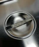 6pcs Vollrath 77250 Covers-Full Size, Flat Solid Stainless Steel, SKBAWA-s038
