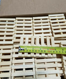 Box of 500 RBR 5"×3" Mini Pallets, SKBAWA-s011