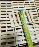 Box of 500 RBR 5"×3" Mini Pallets, SKBAWA-s011