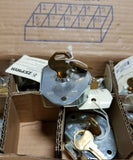 Box of 8 ZEPHYR 1770 Lock W/ Keys , SKBAWA-B005