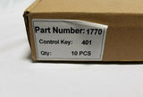 Box of 8 ZEPHYR 1770 Lock W/ Keys , SKBAWA-B005