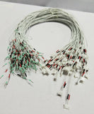 Lot of 100 Molex AWM Style 24AWG Wiring Harness - 300V, SKBAWA-s014