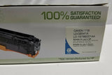 LD REMANUFACTURED Laser Toner Cyan- Canon 116 LDCB541A, SKBAWA-s037