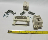 Lot of 2 ABB RX1 ASEA DIN-rail or direct surface mounting, SKBAWA-b054