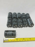 Lot of 11 CDE Aluminum Electrolytic Capacitors Snap In 15000uF 25V, SKBAWA-b018