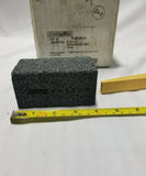 Box of 6 Norton Rub Brick 2"×2"×4" w/ wooden wedge - C24R Crystolon, SKBAWA-B022