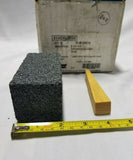 Box of 6 Norton Rub Brick 2"×2"×4" w/ wooden wedge - C24R Crystolon, SKBAWA-B022