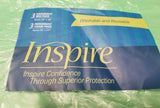 6 Inspire Absorbent pads, 3 bed pads 24"×36",3 Chair pads 18"×24" Skbawa-b046