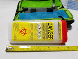 Box of 28 Sanofi Biohazard Mini Sharp Contaminated Container Kit., SKBAWA-s036