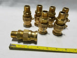 Box of 7 Dixon A-075, 3/4" Brass Male Camlock x 3/4" Female NPT, SKBAWA-B030