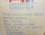 Box of 500 Hardware Concepts 5800-000, ScrewMount Plastic Socket, , SKBAWA-s025