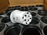Box of 1625 Summit Plastic, 5" Janorpot, White, Starter Plant Pot, SKBAWA-000