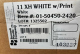 Box of 1625 Summit Plastic, 5" Janorpot, White, Starter Plant Pot, SKBAWA-000