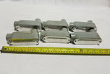 6pcs E254321 LB PVC Conduit Box 3/4" w/ cover. Vol:7.2CU.in LB, SKBAWA-000