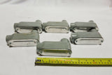 6pcs E254321 LB PVC Conduit Box 3/4" w/ cover. Vol:7.2CU.in LB, SKBAWA-000