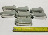 7pcs E254321 LB PVC Conduit Box 1/2" w/ cover. Vol:4.25CU.in LB, SKBAWA-000