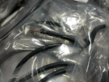 Box of 100 pcs 4PR, CAT5E Patch Cord, 2FT, Black, SKBAWA-s007
