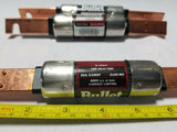 Lot of 3 Bullet ECSR 100 Amp, Fuse, Class RK5 Dual Element, 600V, SKBAWA-B034