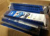 Box of 400 pcs, GBC, 1/2" Combbind Spines, blue, SKBAWA-s033