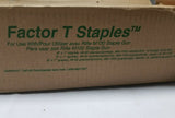 Box of 1000 Factor T, M100 Staples 6"× 1" Cartridges, SKBAWA-nnnn
