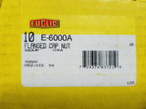 Box of 10 Euclid Flanged Cap Nut, E-6000A, SKBAWA-B052