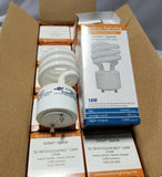 Box of 10 Symban Lighting, SL18/O/GU24/827 Fluorescent Lamp, 120V, SKBAWA-b075