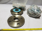 Lot of 2, Flange Set, 1 1/4" , Din2566, SKBAWA-b518