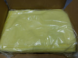 Box of 50 Yellow Isolation Gown, Elastic Wrist Fluid Resistant, SKBAWA-s032