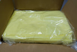 Box of 50 Yellow Isolation Gown, Elastic Wrist Fluid Resistant, SKBAWA-s032