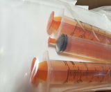 Box of 85 pcs, Med-RX 60mL, Oral/Enteral Syringes with Tip Cap, SKBAWA-s030