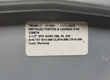 Amada 4-1/2" SPS SHRG DBL RL Die, .187 × 4.000, (+.008), 22957K, SKBAWA-b527