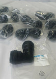 Lot of 10 (Ten) Festo CQL-18, 177693, Push in L Connector, SKBAWA-b535