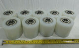 9pcs U&J, Nylon Rollers w/Bearing, 3" x 3", PVC, 6303ZV C3, SKBAWA-b076