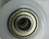 9pcs U&J, Nylon Rollers w/Bearing, 3" x 3", PVC, 6303ZV C3, SKBAWA-b076
