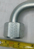 Lot of 2, Gates, 10GS-12FJX90M, G20180-1012, Hydraulic Hose Fitting, SKBAWA-b507