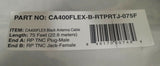 CA400FLEX-B-RTPRTJ-075F, Black Antenna Cable, 75 ft, SKBAWA-B107