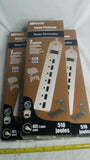 Lot of 3, Woods, 7-Outlet, Surge Protector, 510Joules 6ft cord 45200 skbawa-s038