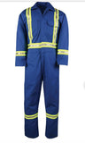 Big Bill FR, Economy Coverall, Nomex, 401RTN6, Blue, 3XL, SKBAWA-b094