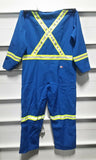 Big Bill FR, Economy Coverall, Nomex, 401RTN6, Blue, 3XL, SKBAWA-b094