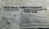 Lot of 2, MSA, Metal Foldback Faceshield Frame, 4MD88, 488160, skbawa-s012