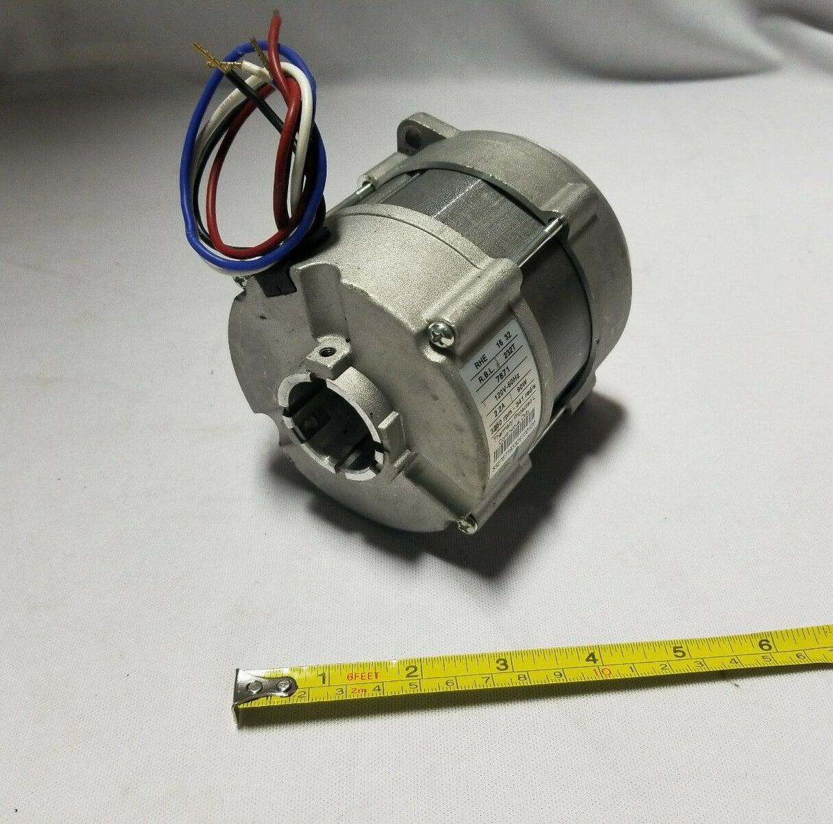 Riello Oil Burner Motor 232T RBL, RHE 16 32, 120v-60Hz, 3250rpm, SKBAW