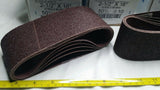 60 PCS, Norton Aluminum Oxide Sanding Belt, 2 1/2" × 16", 50 Grit, SKBAWA-B065