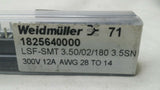 71pcs Weidmuller 1825640000 LSF-SMT TERMINAL BLOCK 2POS 3.5 STR PCB, SKBAWA-nnnn