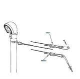 ABB THOMAS & BETTS Microlectric, MM914 2514-GK 1/4" Mast GUY KIT  SKBAWA-s035