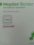 5pk Mepilex 295300 Border Self-Adhesive Dressing (4x4"/10x10cm) SKBAWA-b044