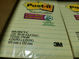 6pads 3M Post-it Super Sticky Notes 660-3SSCY-C (4in x 6in), reg$19, SKBAWA-B071