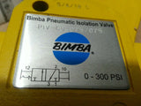 BIMBA, PIV-60-075/075, PIV60075075 PNEUMATIC ISOLATION VALVE, new , SKBAWA-b050